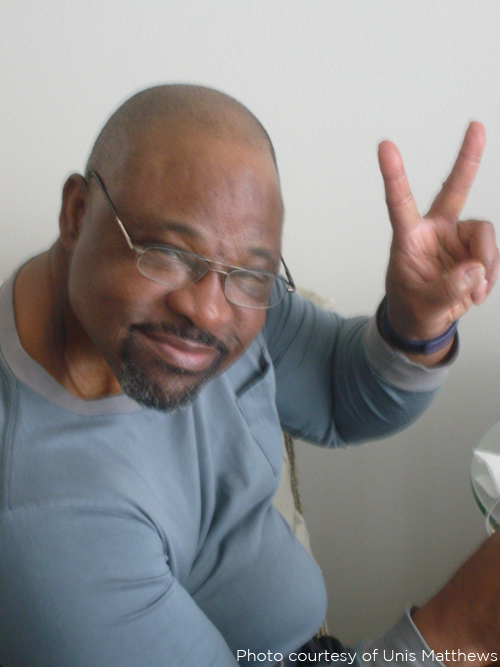Milwaukee resident Unis Matthews maintains a positive attitude after battling both prostate and breast cancers. 